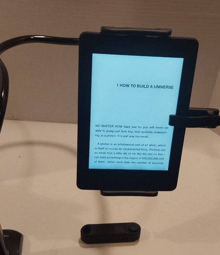 Gooseneck tablet holder - holder, with