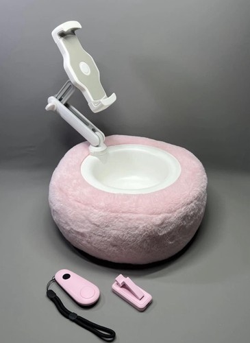 Fluffy soft pillow - fluffy, phone